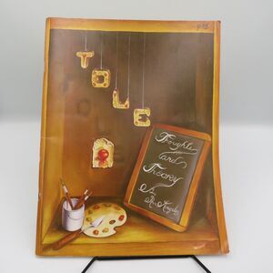 TOLE Thoughts and Theory Ann Kingslan 1978 Decorative Painting Art Kingslan